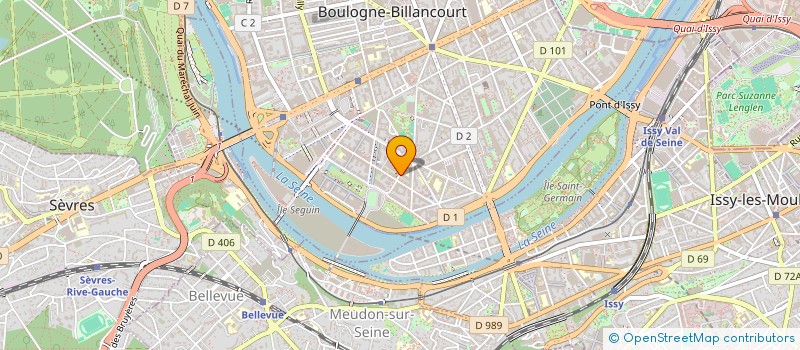 localisation de l'entreprise MONSIEUR RENAN COTTREL à BOULOGNE-BILLANCOURT