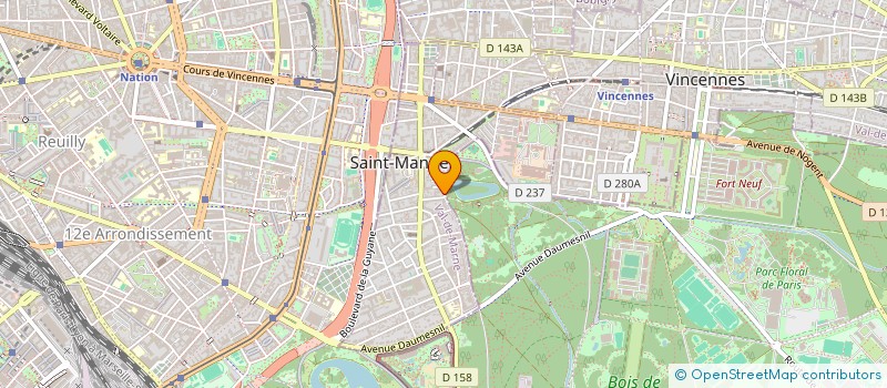 localisation de l'entreprise MONSIEUR RENAN DE ROUZE à SAINT-MANDE