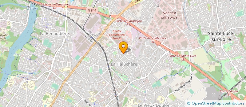 localisation de l'entreprise MONSIEUR RENAN DEBRUYNE  NANTES