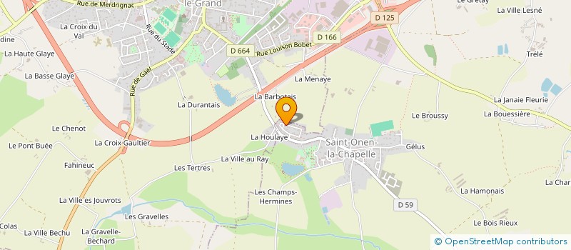 localisation de l'entreprise MONSIEUR RENAN FERNANDES LIMA  SAINT-ONEN-LA-CHAPELLE