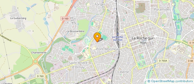 localisation de l'entreprise MONSIEUR RENAN GOBE à LA ROCHE-SUR-YON