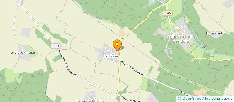 localisation de l'entreprise MONSIEUR RENAN GUELLEC  SAINT-LAMBERT