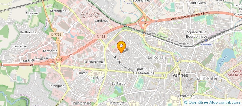 localisation de l'entreprise MONSIEUR RENAN LAMORY à VANNES