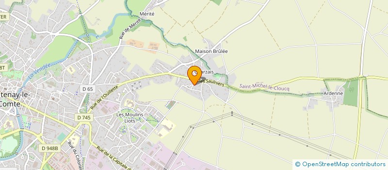 localisation de l'entreprise MONSIEUR RENAN LETORT à FONTENAY-LE-COMTE