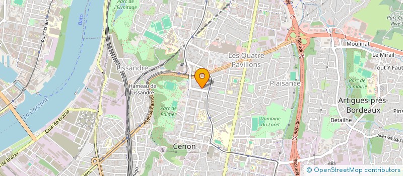 localisation de l'entreprise MONSIEUR RENAN LUTZ  FLOIRAC