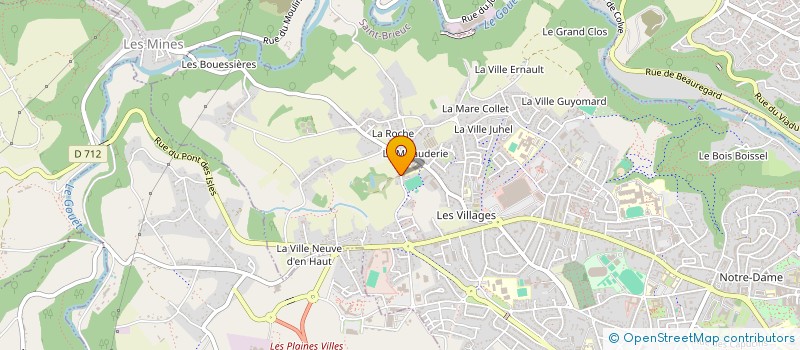 localisation de l'entreprise MONSIEUR RENAN MORICEAU à SAINT-BRIEUC