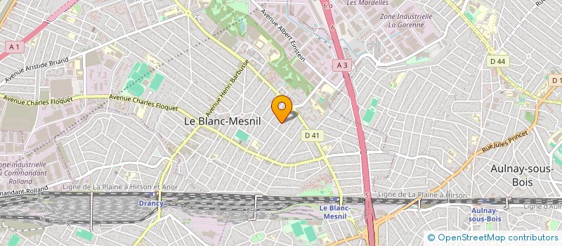 localisation de l'entreprise MONSIEUR RENAN PEREIRA CAMPOS  LE BLANC-MESNIL
