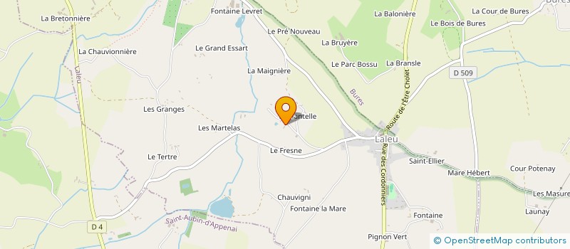 localisation de l'entreprise MONSIEUR RENAN PONTONNIER à LALEU