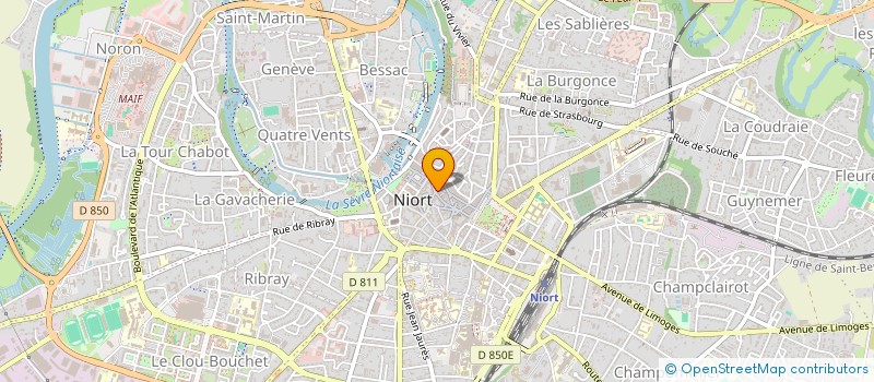 localisation de l'entreprise MONSIEUR RENAN SAINT-CAST à NIORT