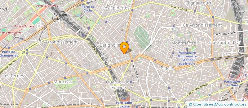 localisation de l'entreprise MONSIEUR RENAN TESORIERE  PARIS