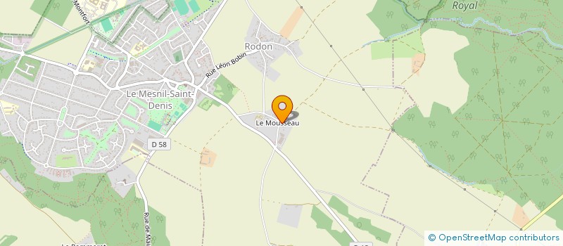 localisation de l'entreprise MONSIEUR RENAN TOULLEC  LE MESNIL-SAINT-DENIS