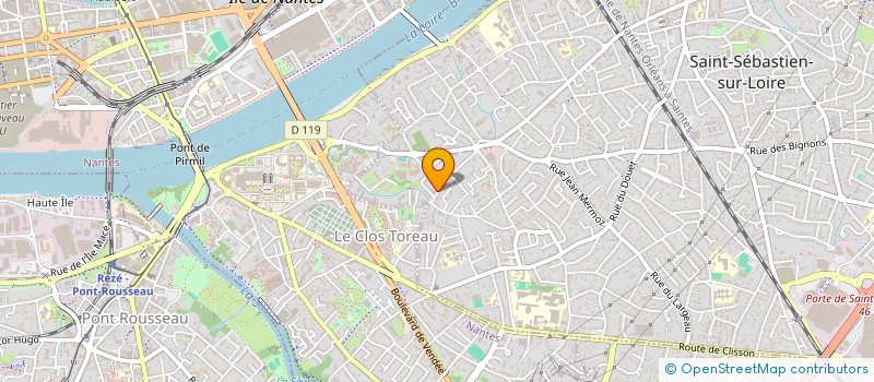 localisation de l'entreprise MONSIEUR RENAT HIDIROV à SAINT-SEBASTIEN-SUR-LOIRE