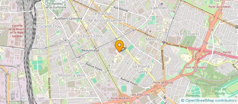 localisation de l'entreprise MONSIEUR RENATO MATJANI  LYON