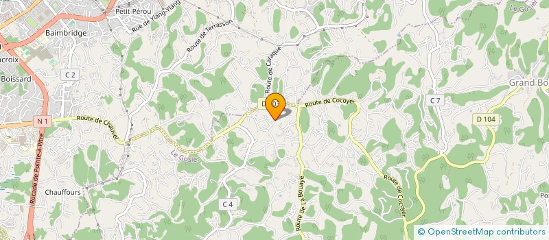 localisation de l'entreprise MONSIEUR RENATO MOESSE  LE GOSIER