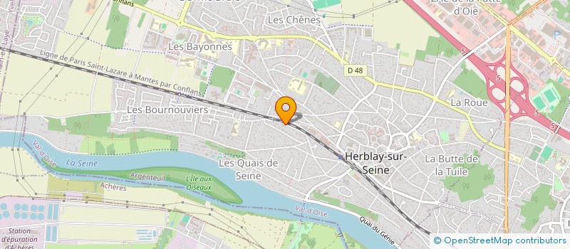 localisation de l'entreprise MONSIEUR RENATO MORIM TEIXEIRA  HERBLAY-SUR-SEINE