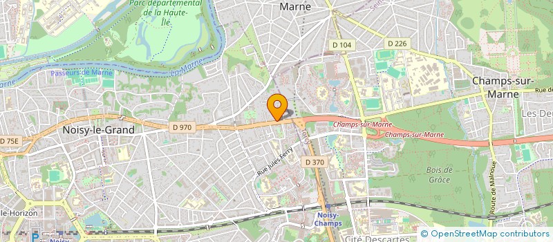 localisation de l'entreprise MONSIEUR RENATO PEREIRA DA SILVA  NOISY-LE-GRAND