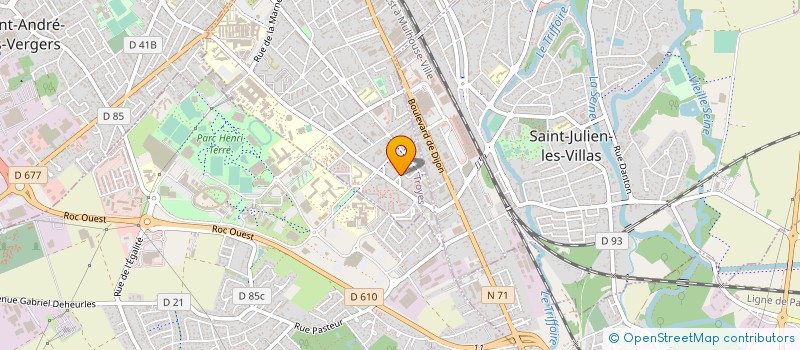 localisation de l'entreprise MONSIEUR RENATO RUSHITI  TROYES