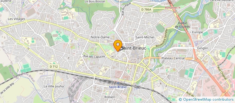 localisation de l'entreprise MONSIEUR RENATO VADUVA à SAINT-BRIEUC