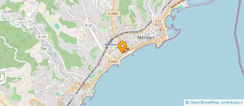 localisation de l'entreprise MONSIEUR RENATO ZURZOLO à MENTON