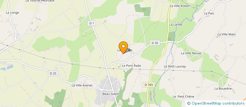 localisation de l'entreprise MONSIEUR RENAU FERRET à HENON