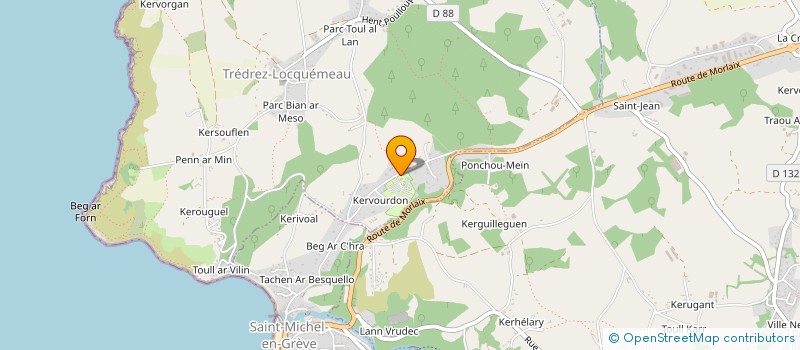 localisation de l'entreprise MONSIEUR RENAUD ABGRALL  PLESTIN-LES-GREVES