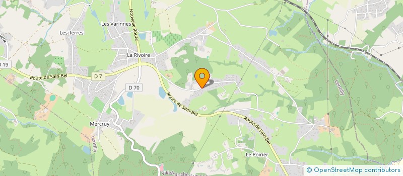 localisation de l'entreprise MONSIEUR RENAUD ALBERTAZZI  LENTILLY