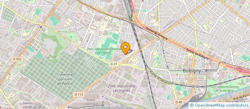 localisation de l'entreprise MONSIEUR RENAUD ATLAS  BOBIGNY