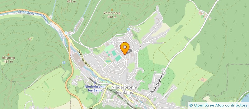 localisation de l'entreprise MONSIEUR RENAUD BAESSO  NIEDERBRONN-LES-BAINS