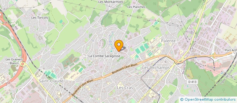 localisation de l'entreprise MONSIEUR RENAUD BARDOL à BESANCON