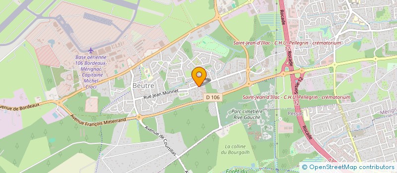 localisation de l'entreprise MONSIEUR RENAUD BARGET à MERIGNAC