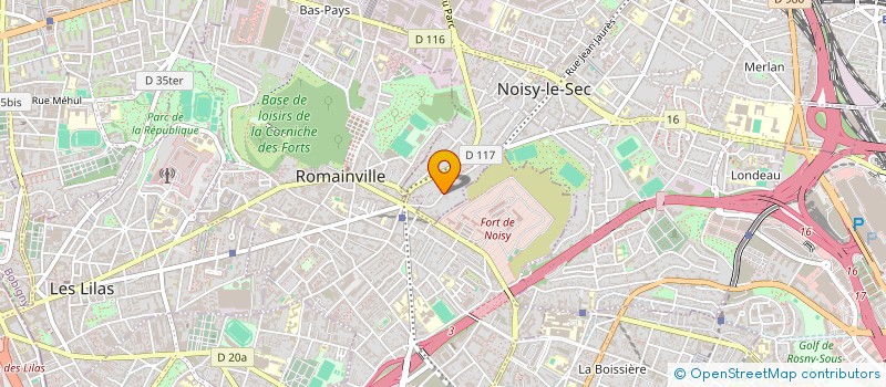 localisation de l'entreprise MONSIEUR RENAUD BARSE  NOISY-LE-SEC