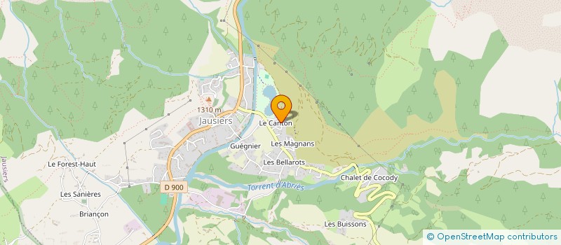 localisation de l'entreprise MONSIEUR RENAUD BELLUCCI  JAUSIERS