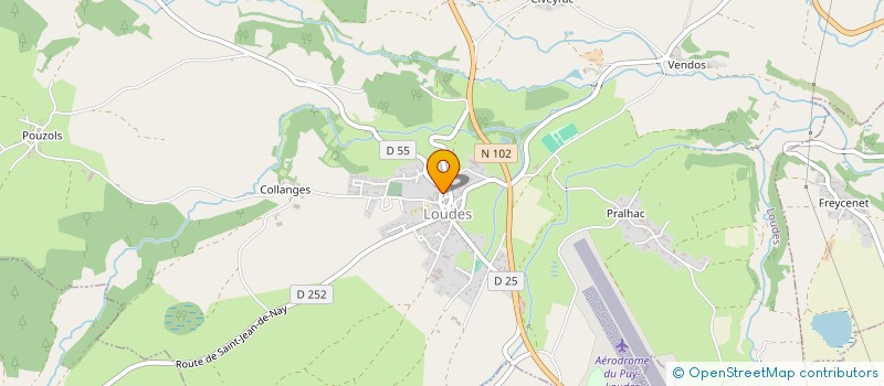 localisation de l'entreprise MONSIEUR RENAUD BERGER  LOUDES