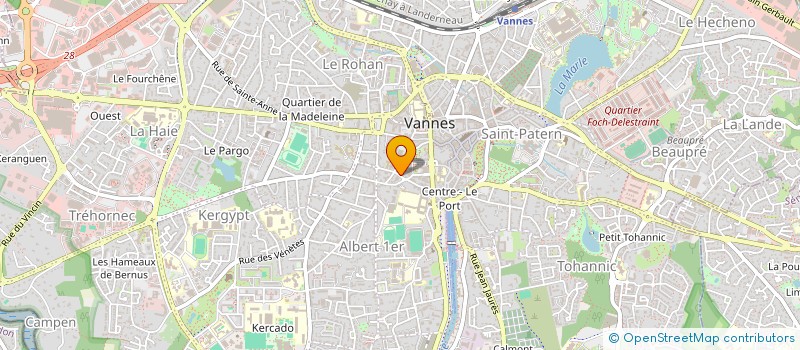 localisation de l'entreprise MONSIEUR RENAUD BERNARD  SAINT-GOAZEC