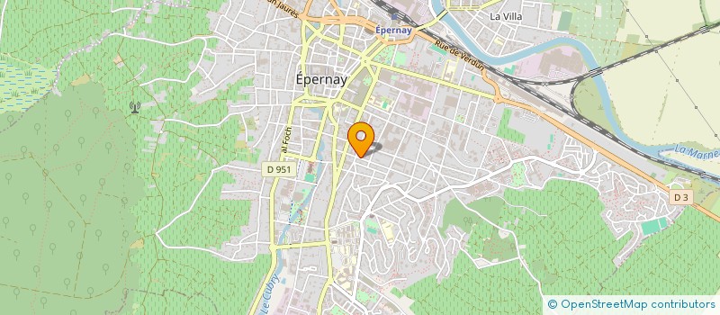 localisation de l'entreprise MONSIEUR RENAUD BERTHELOT  EPERNAY