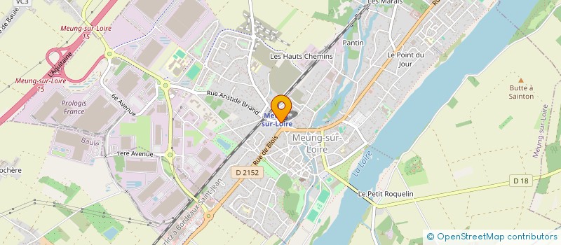localisation de l'entreprise MONSIEUR RENAUD BERTHET à MEUNG-SUR-LOIRE
