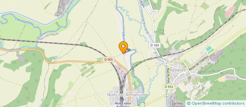 localisation de l'entreprise MONSIEUR RENAUD BERTHON  NUITS