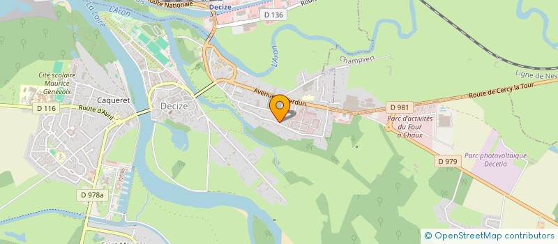 localisation de l'entreprise MONSIEUR RENAUD BOIDEVEZY  DECIZE