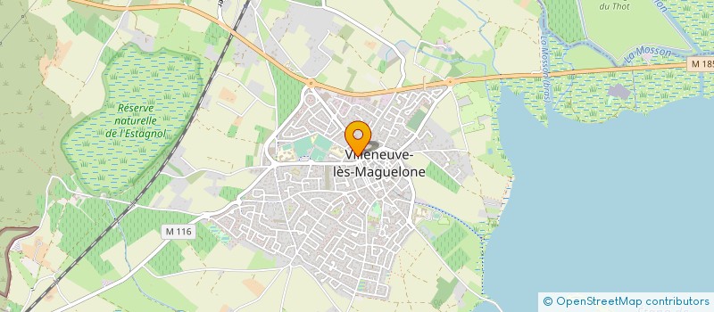 localisation de l'entreprise MONSIEUR RENAUD BOUET  VILLENEUVE-LES-MAGUELONE