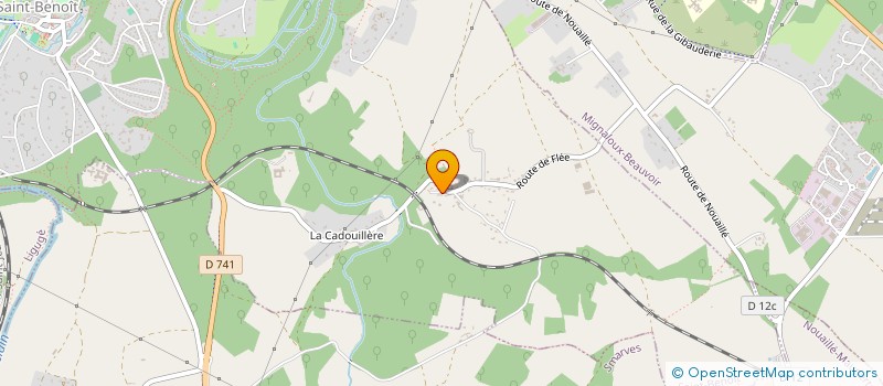 localisation de l'entreprise MONSIEUR RENAUD BOUET à SAINT-BENOIT