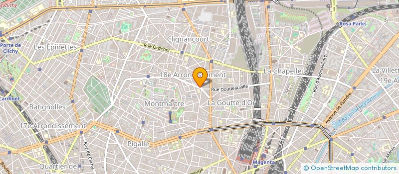 localisation de l'entreprise MONSIEUR RENAUD BROISSIN  PARIS