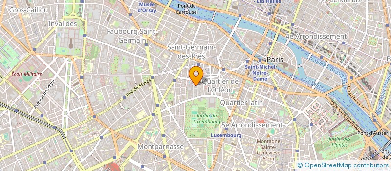 localisation de l'entreprise MONSIEUR RENAUD BRUNEL  PARIS