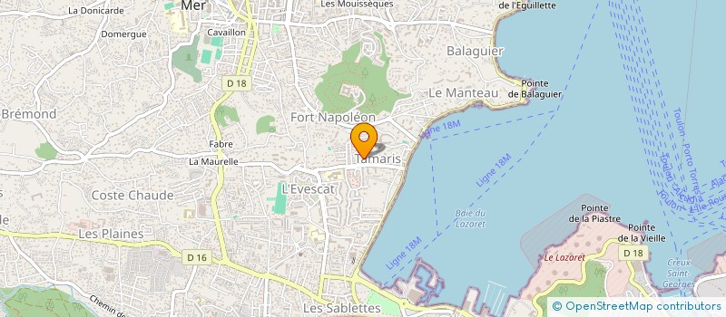 localisation de l'entreprise MONSIEUR RENAUD BUTI à LA SEYNE-SUR-MER