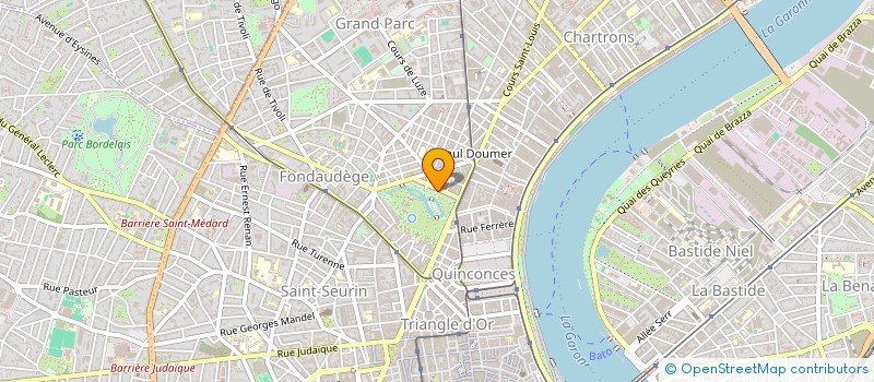 localisation de l'entreprise MONSIEUR RENAUD CALVET  BORDEAUX