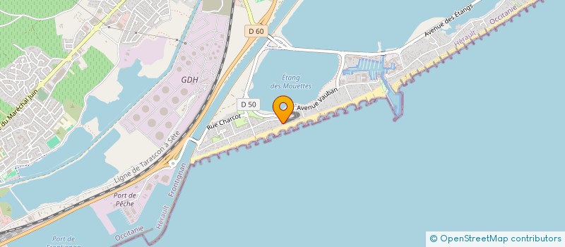 localisation de l'entreprise MONSIEUR RENAUD CANERIE à FRONTIGNAN