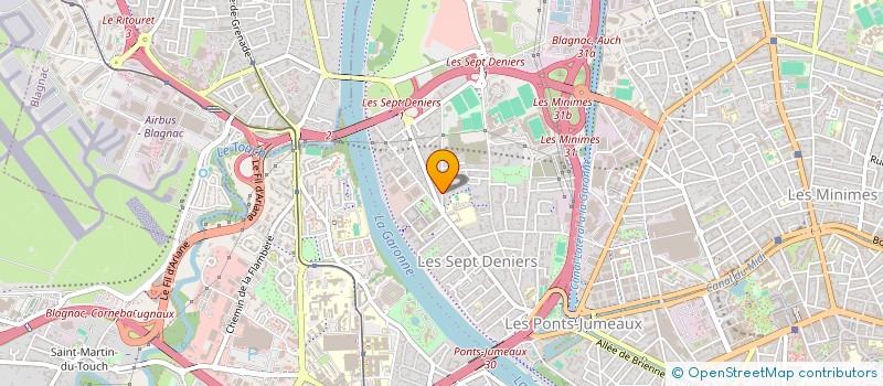 localisation de l'entreprise MONSIEUR RENAUD CAPERAN à TOULOUSE