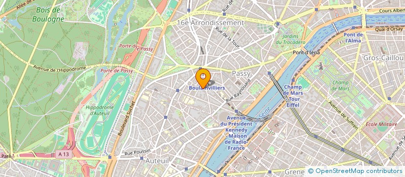 localisation de l'entreprise MONSIEUR RENAUD CAPITAINE  PARIS