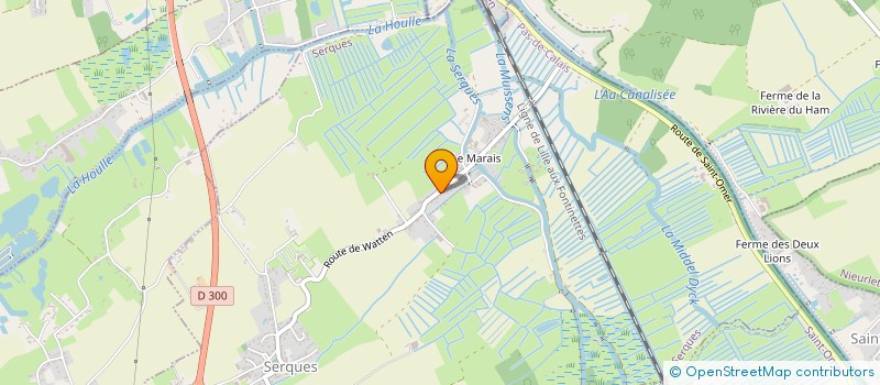 localisation de l'entreprise MONSIEUR RENAUD CAPPELLE  SERQUES