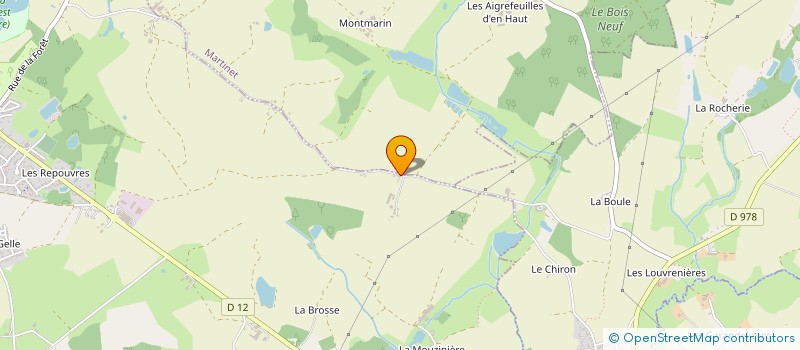 localisation de l'entreprise MONSIEUR RENAUD CHAIGNE  SAINT-JULIEN-DES-LANDES