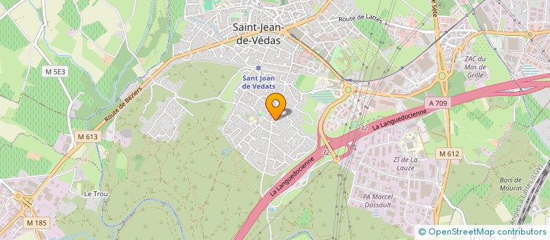 localisation de l'entreprise MONSIEUR RENAUD CHARBONNEL  SAINT-JEAN-DE-VEDAS